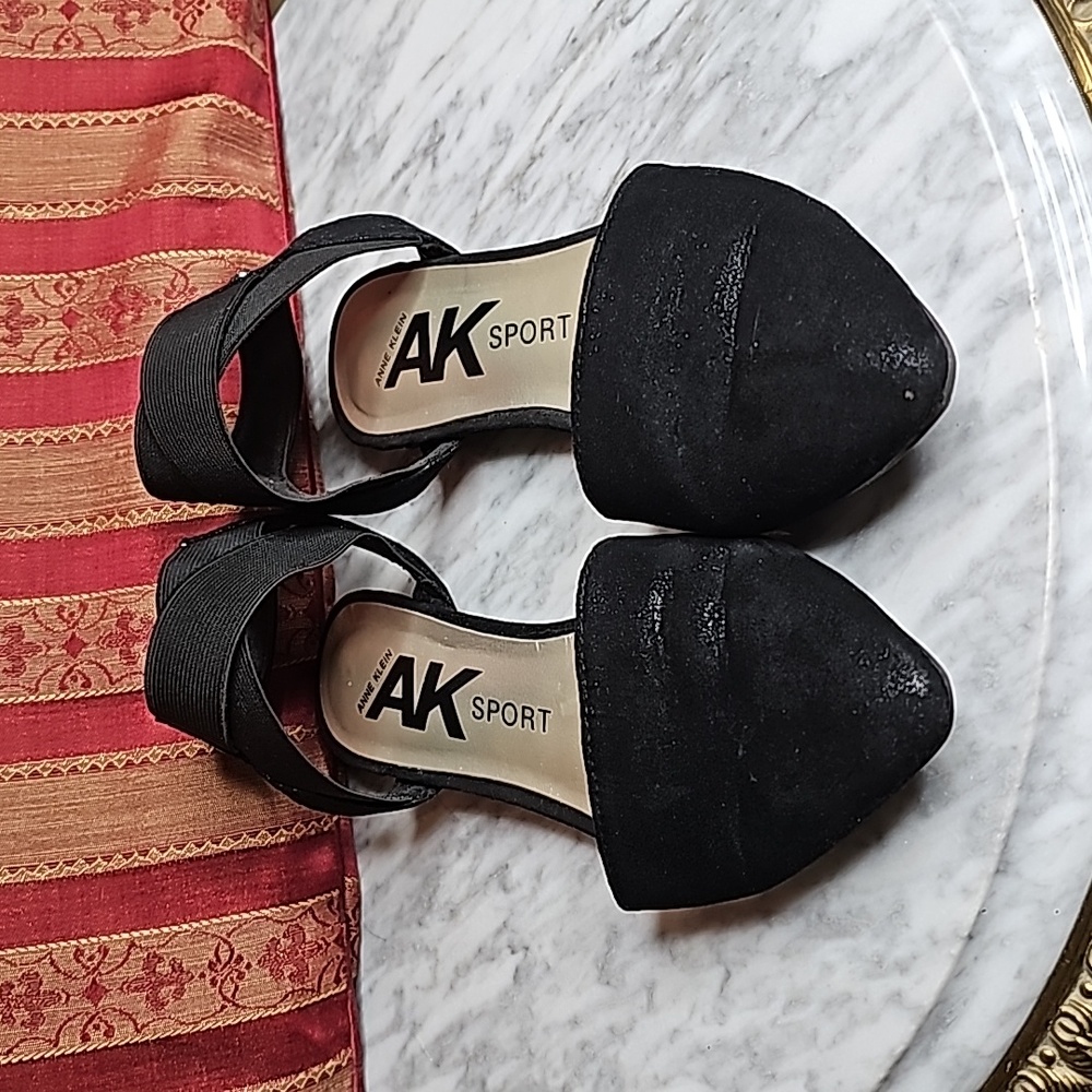 Anne Klein AK Sport Slip On Black Size 6.5